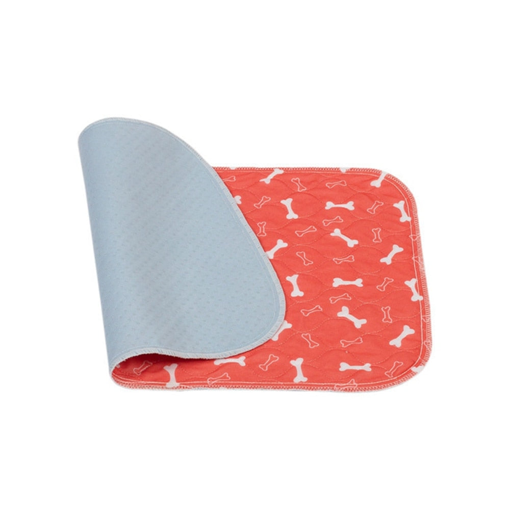 Red Washable Pet Pee Pad