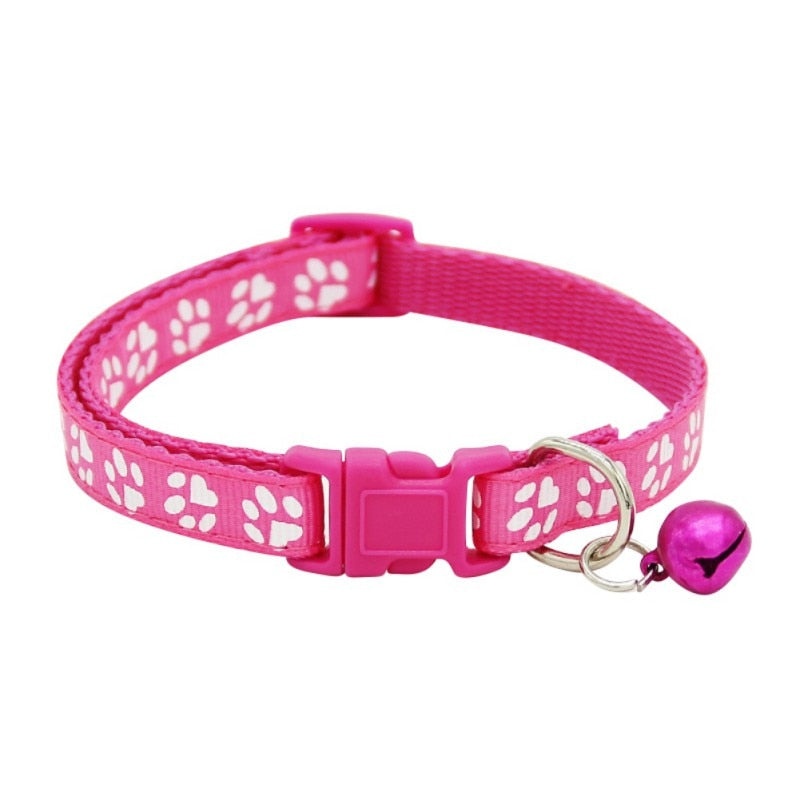 Small Pet Collar With Bell