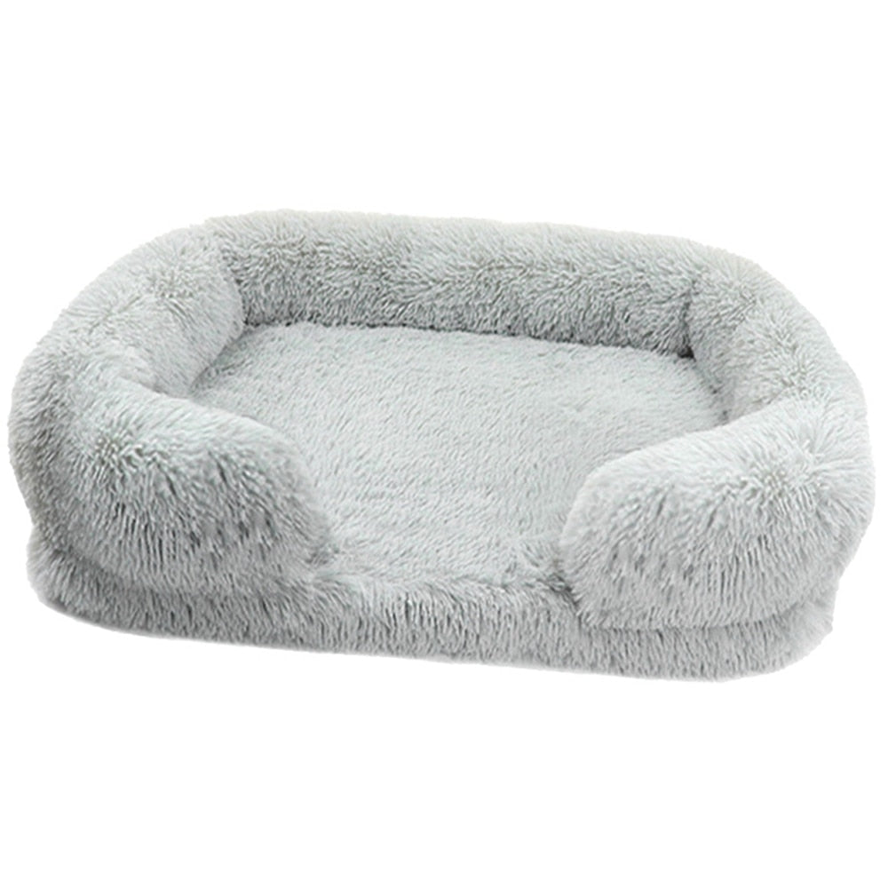 Brown Ultra Plush Pet Bed