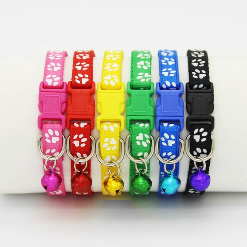 Small Pet Collar With Bell