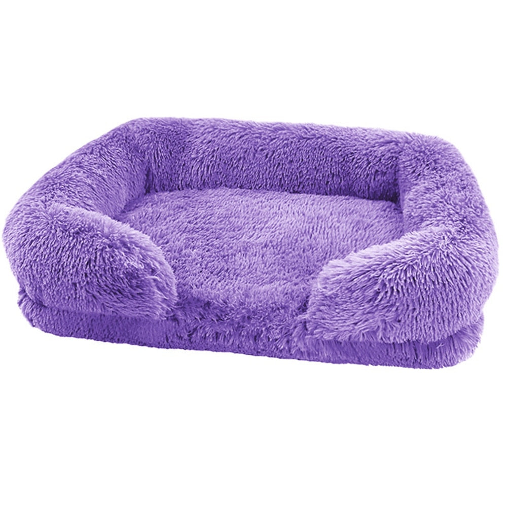 Brown Ultra Plush Pet Bed