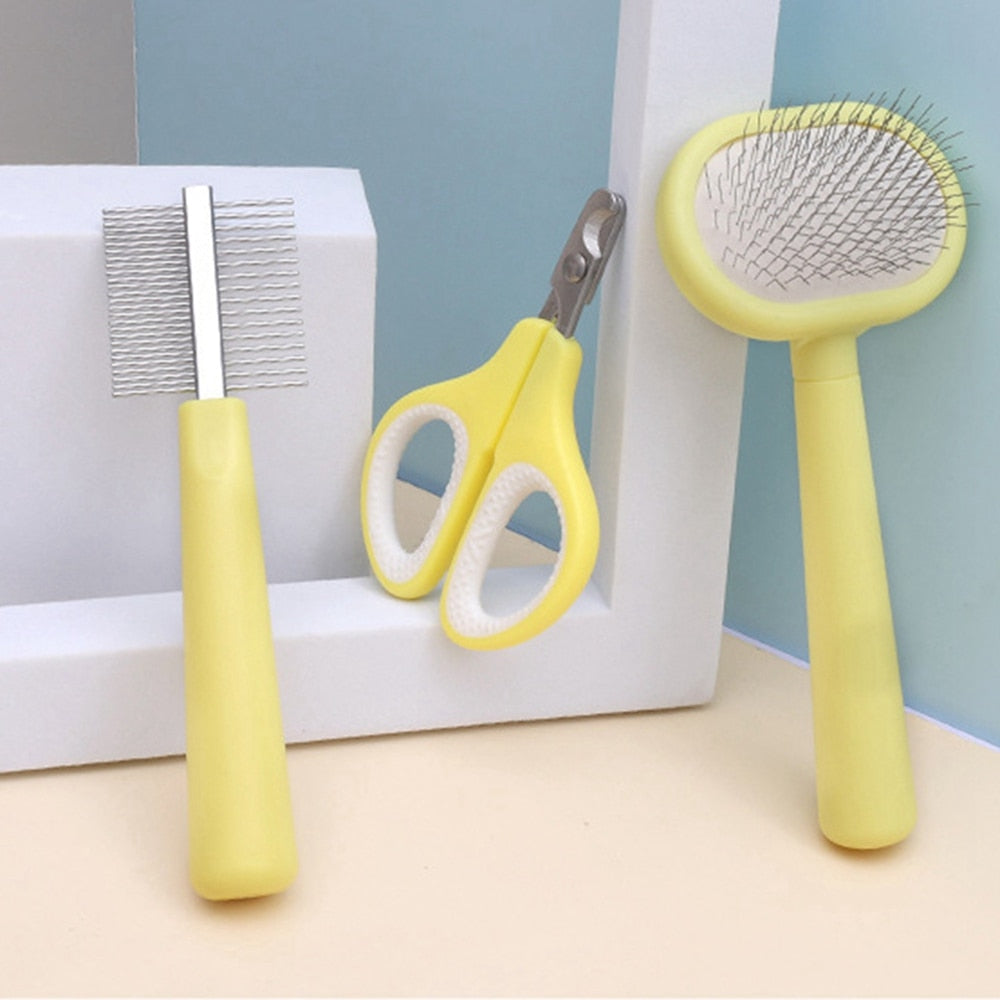 3pc Pet Grooming Kit