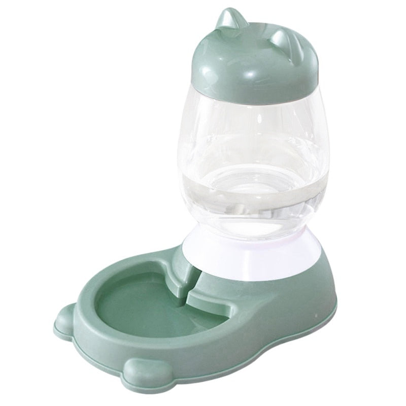 Cream Automatic Pet Feeder