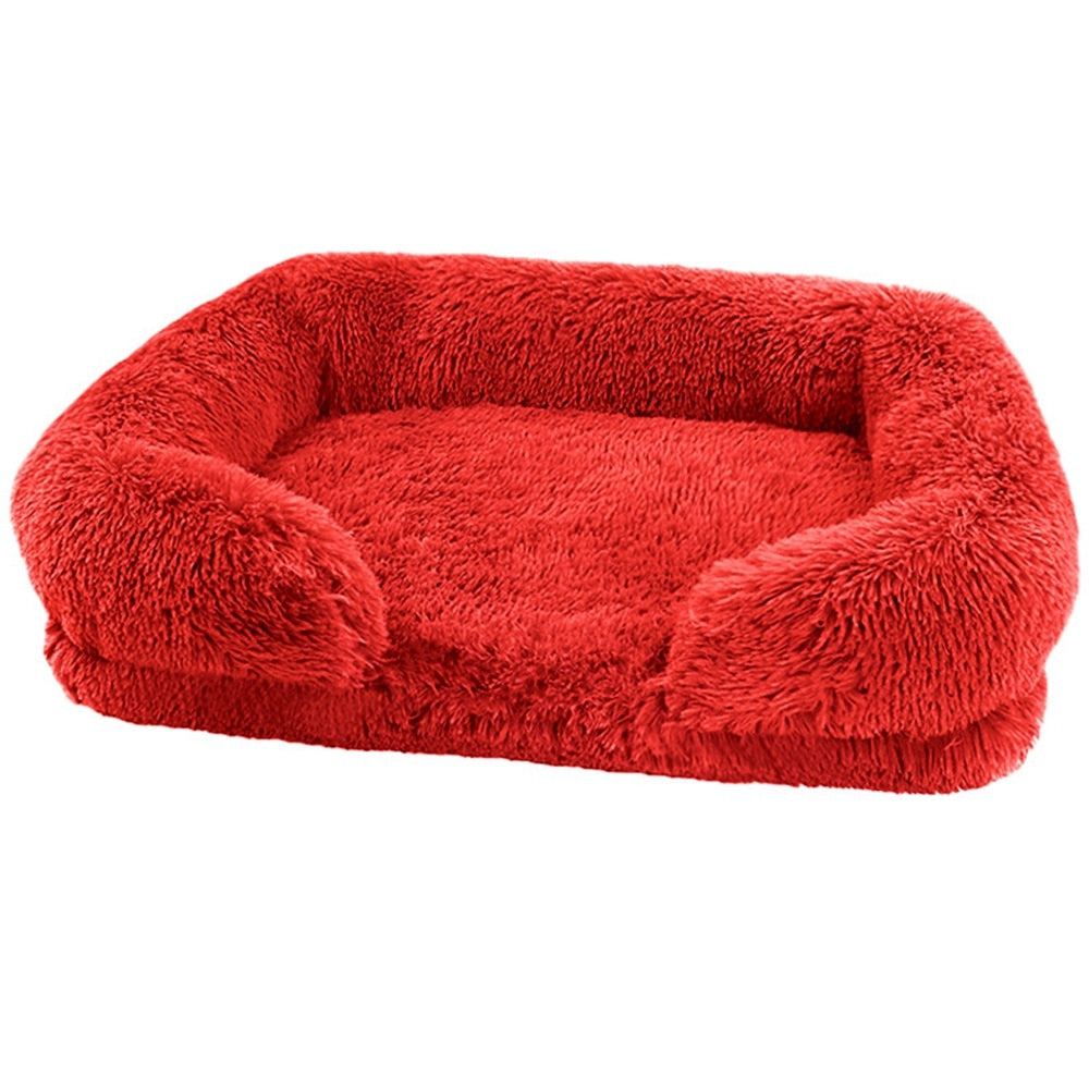 Brown Ultra Plush Pet Bed