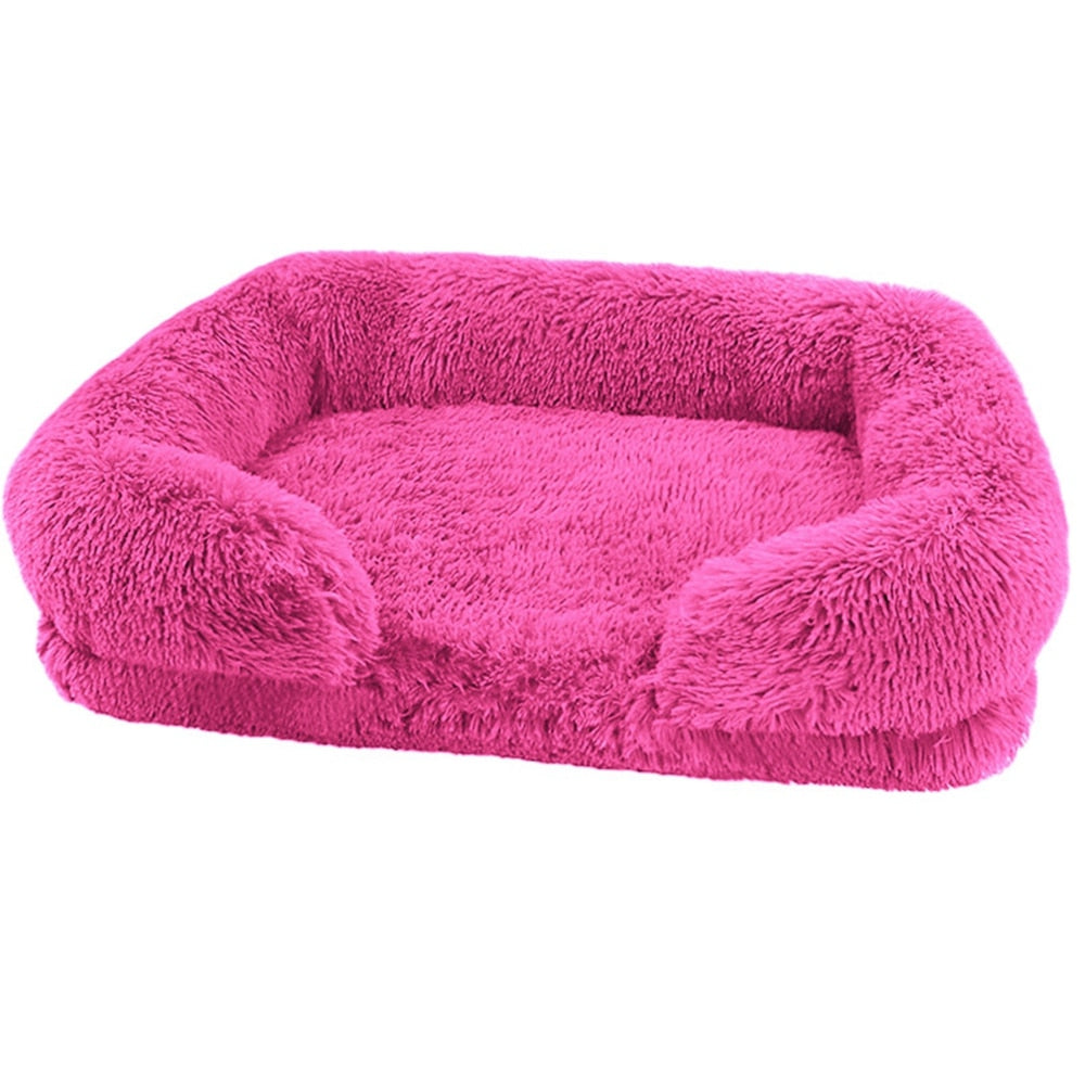 Brown Ultra Plush Pet Bed