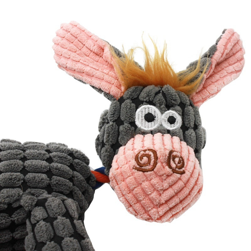 Donkey Squeaky Dog Toy