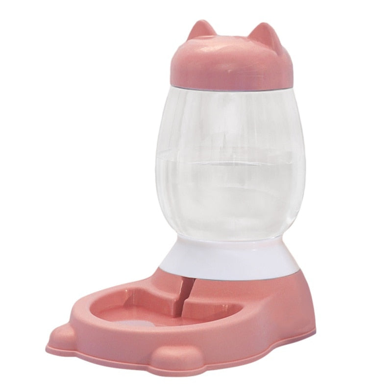 Cream Automatic Pet Feeder