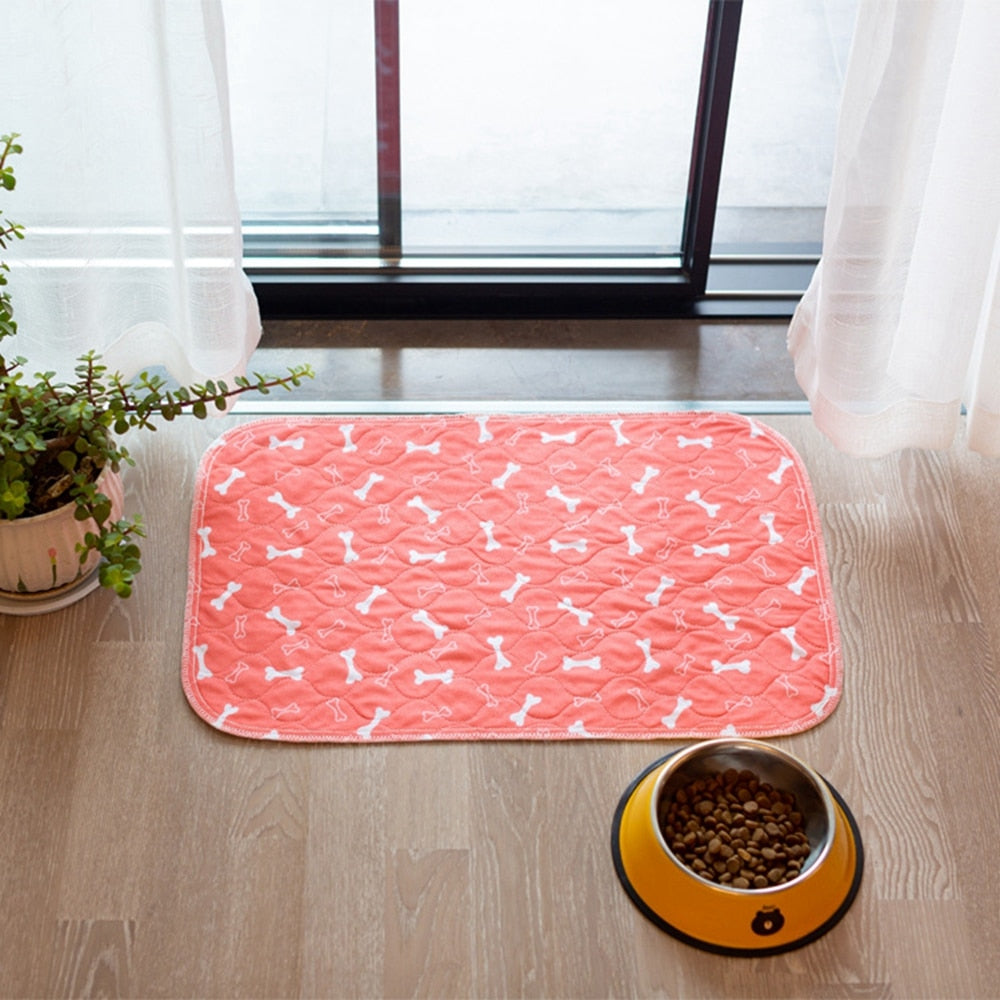 Red Washable Pet Pee Pad