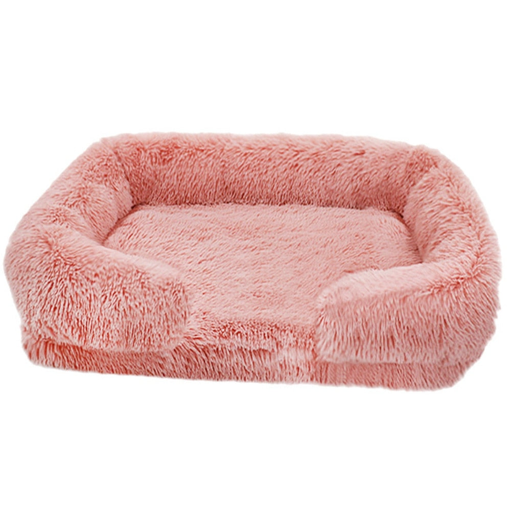 Brown Ultra Plush Pet Bed