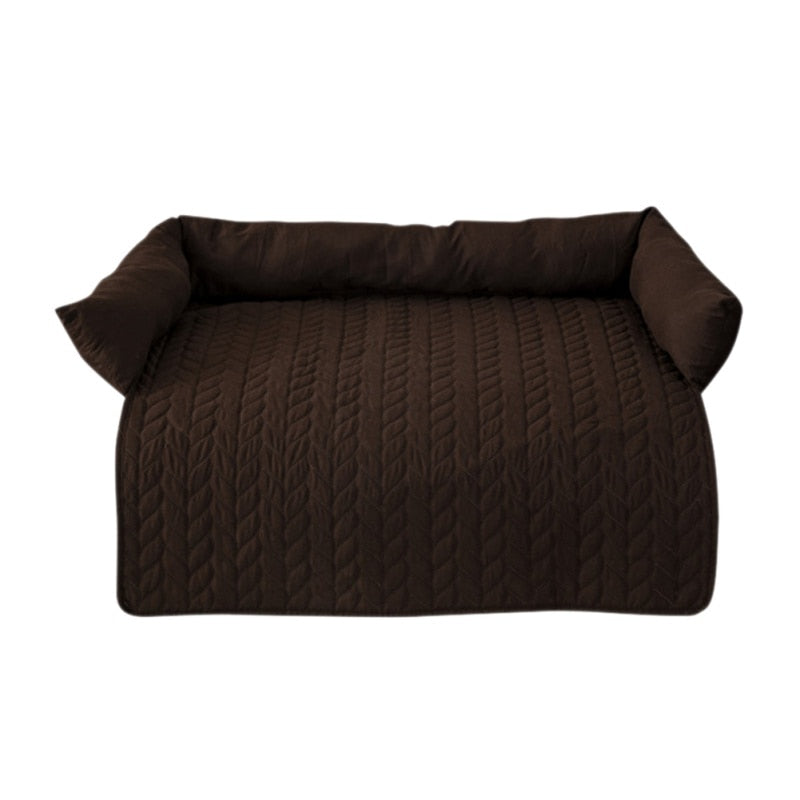 Brown Pet Sofa Mat