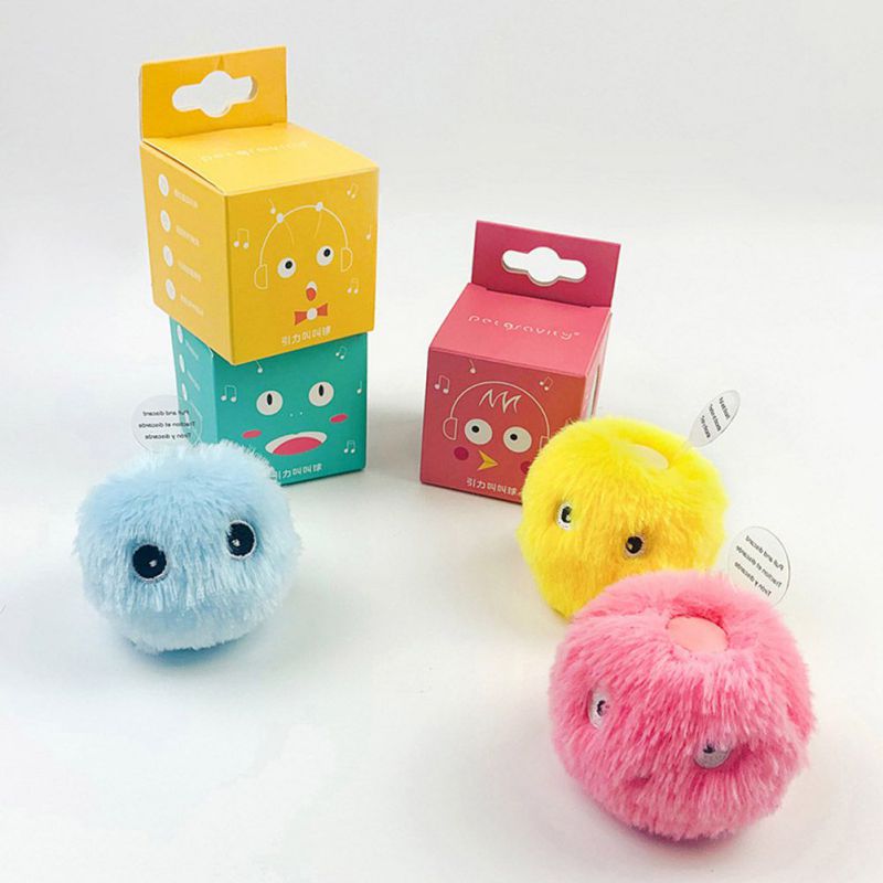 Musical Plush Pet Toy Ball